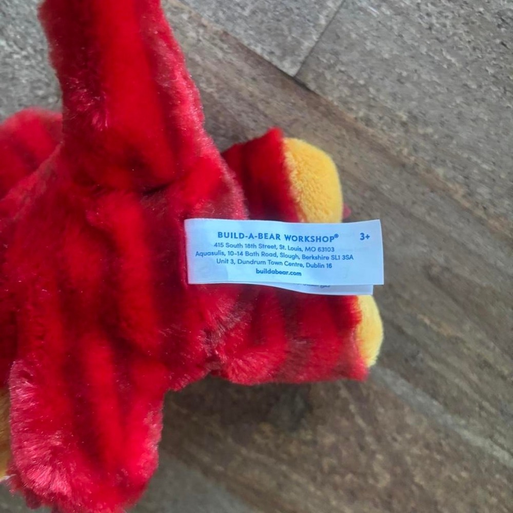 Build- A-Bear BAB Raptor Dinosaur - Picture 5 of 8
